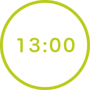 13：00